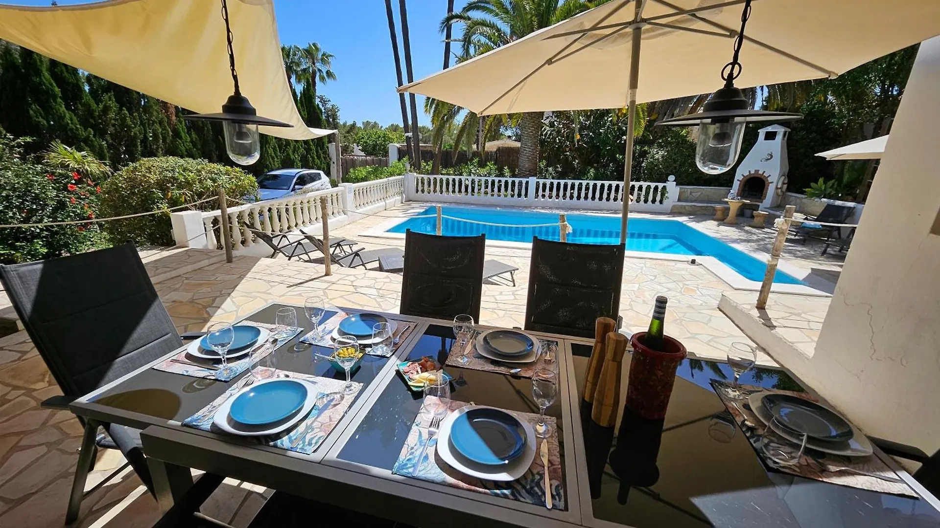 Private Villa Mit Eigenem Pool Unter Palmen Cala Llena 0*,