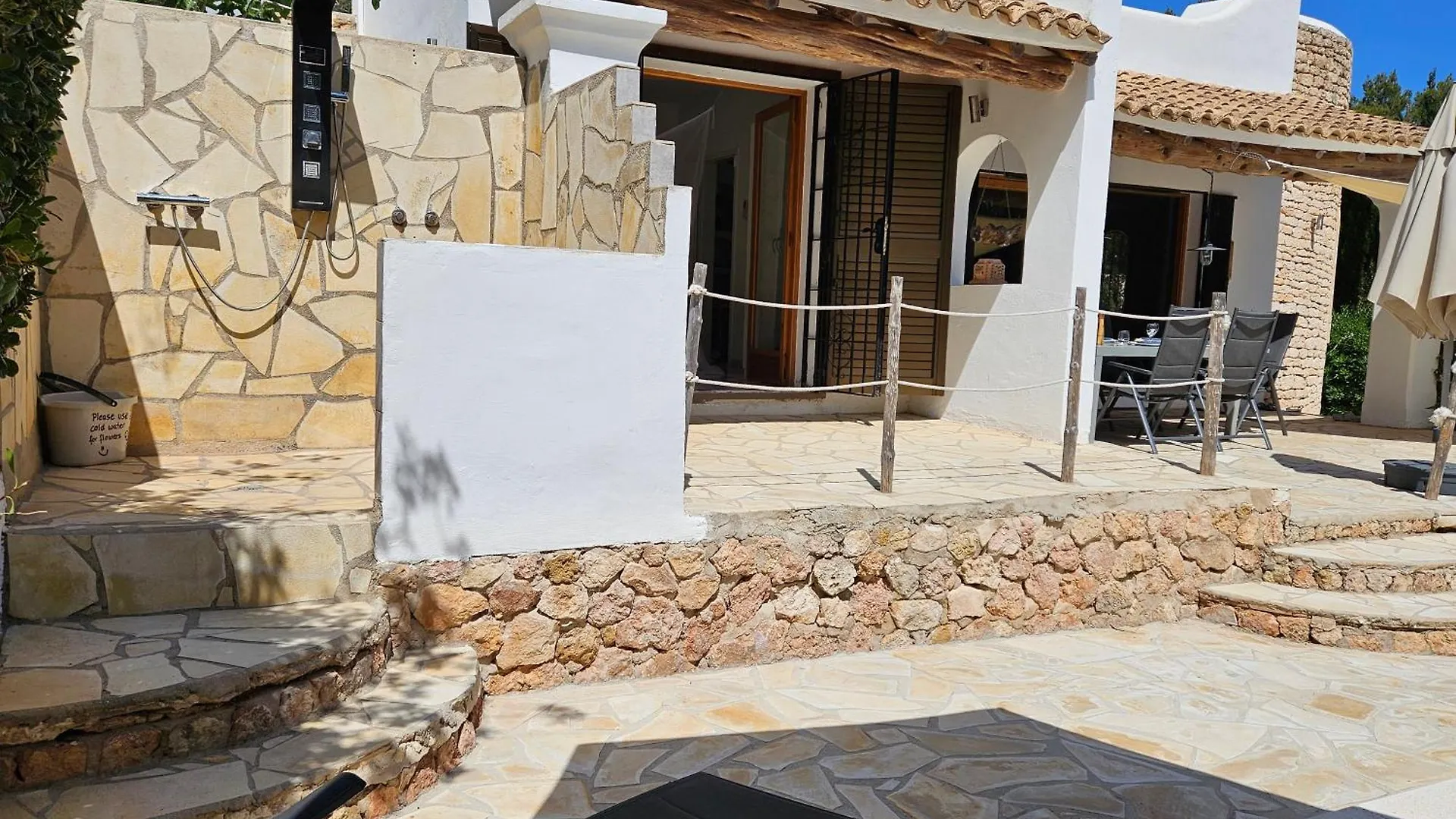 Private Villa Mit Eigenem Pool Unter Palmen Cala Llena Španělsko